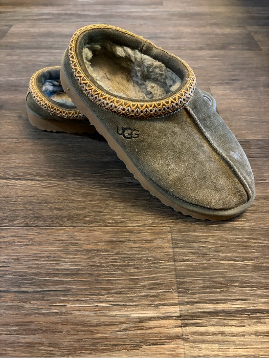 UGG Shoes - UGG Tasman Slippers Burnt Olive Braid Comfy Loungewear Women's Shoes Size 9